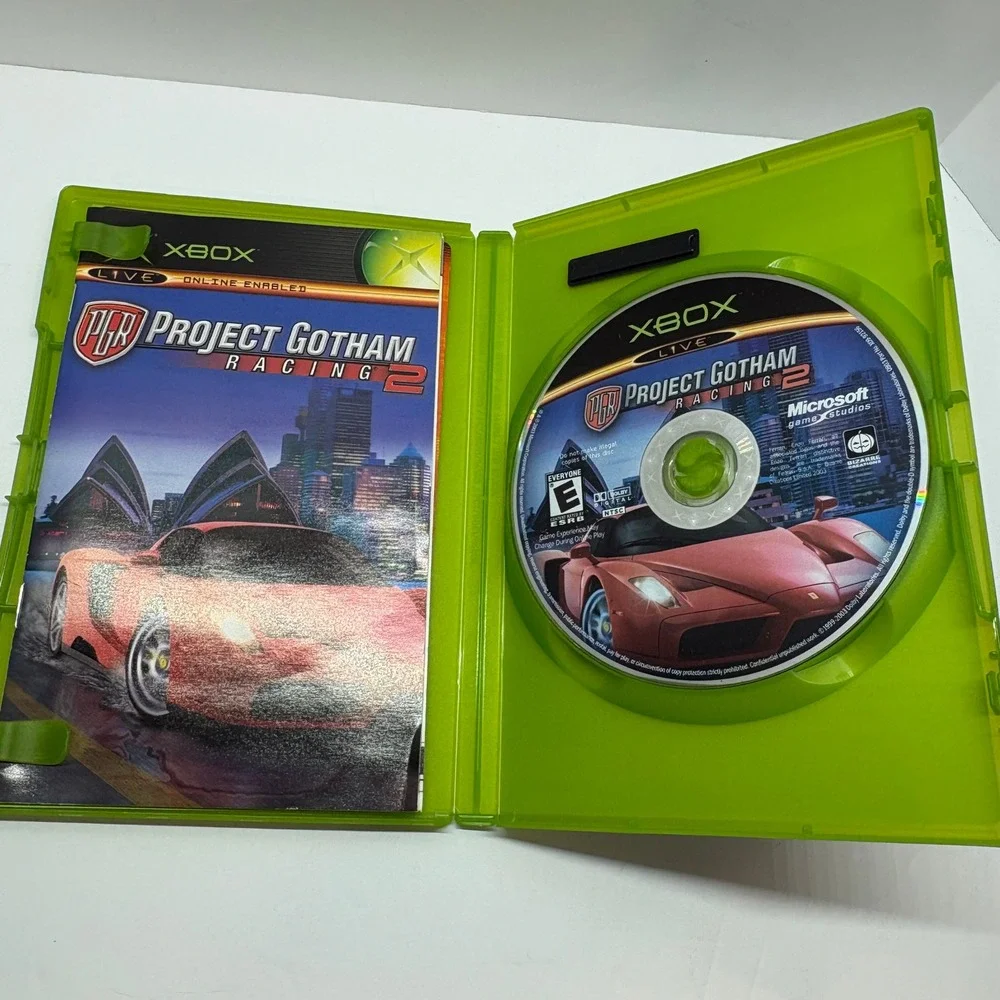 Project Gotham Racing 2 Video Game Xbox Microsoft Game Studios